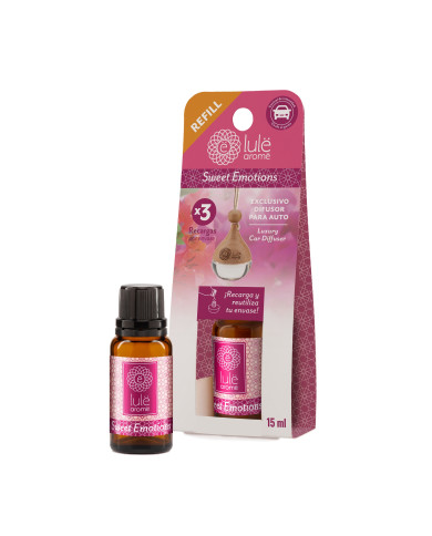 Refill x3 Difusor Auto - Sweet Emotions