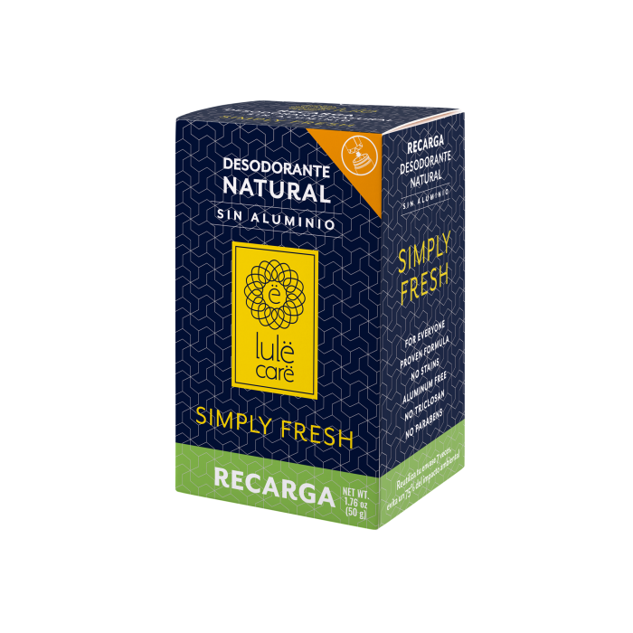 Refill Desodorante - Simply Fresh Refill Desodorante - Simply Fresh